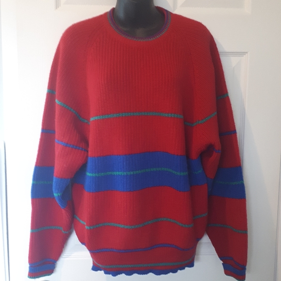 Vintage Gant The Rugger Knit Sweater Men's Medium - Picture 1 of 6